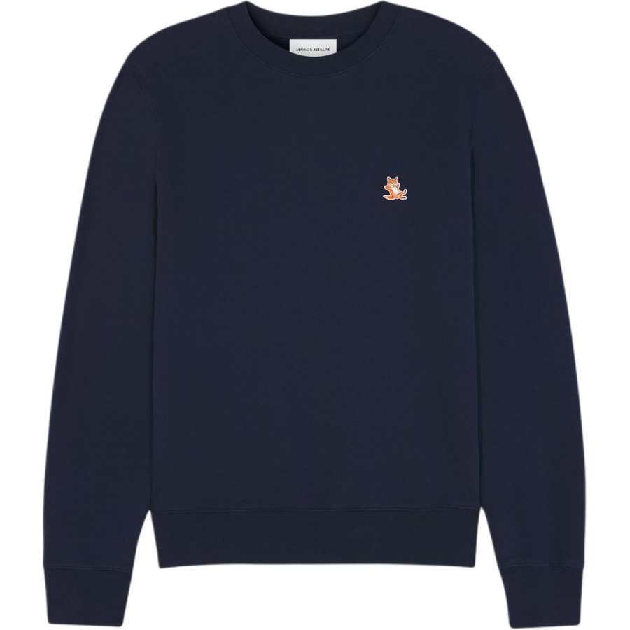 Maison Kitsune Maison Kitsuné Chillax Fox Patch Crewneck Sweatshirt