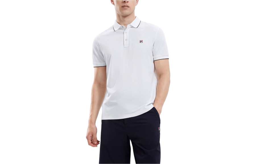FILA Polo Shirt Men's Standard White