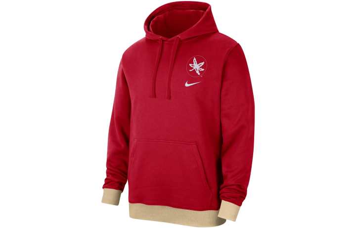 Nike Nike Sweatshirts Men's Red Hooded Moderate Regular