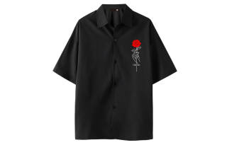 I.E Shirts Unisex Pointed Collar Moderate Other