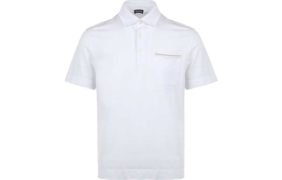 Zzegna chest pocket-trim polo shirt