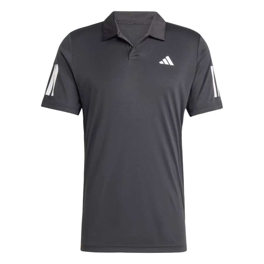 Adidas Adidas Tennis3 Stripes Polo Shirt Men's Black