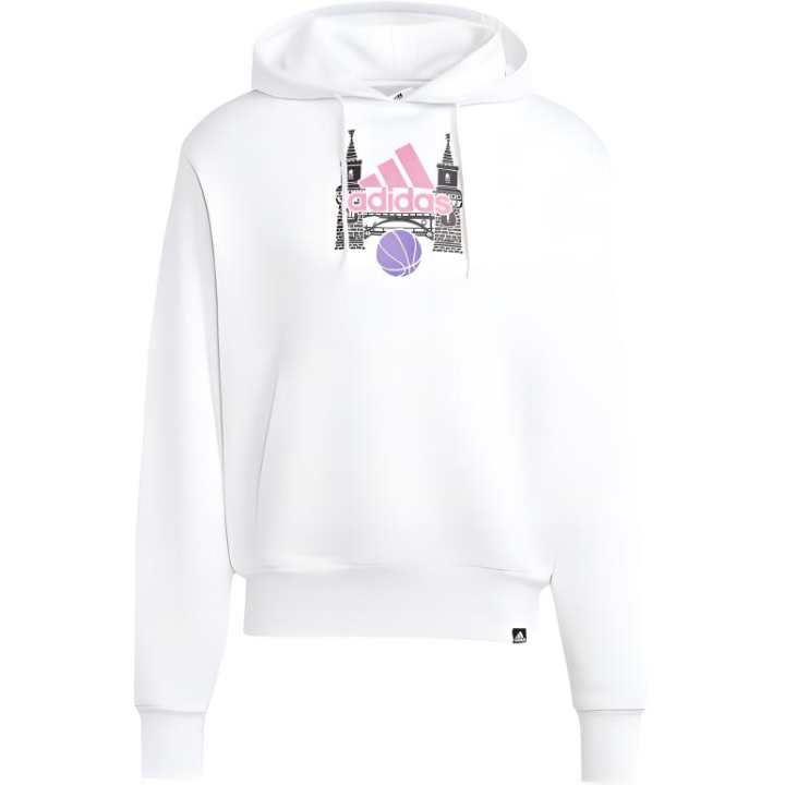 Adidas Adidas Sweatshirts Unisex White Hooded Moderate Other