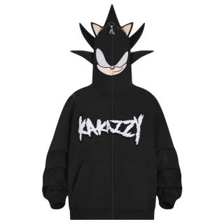 KAKAZZY Sweatshirt Unisex Black