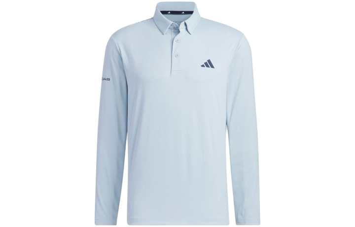 Adidas Adidas Polo Shirts Men's Miracle Blue Polo Collar Moderate Straight Fit