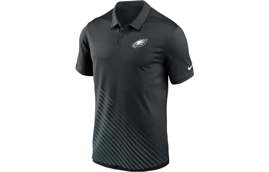 Nike Nike Polo Shirts Men's Black Polo Collar Moderate Straight Fit