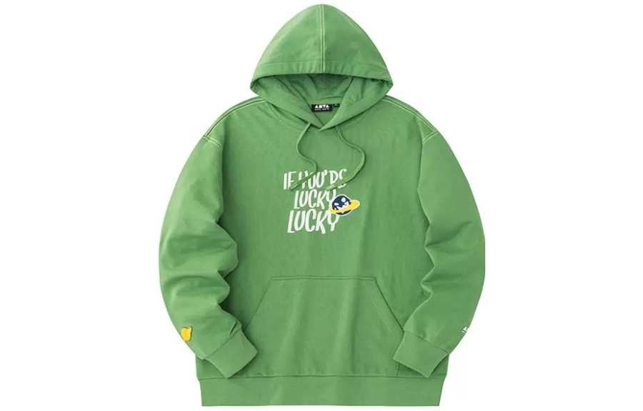 Anta Life Collection Sweatshirt Unisex Star Fortune Green