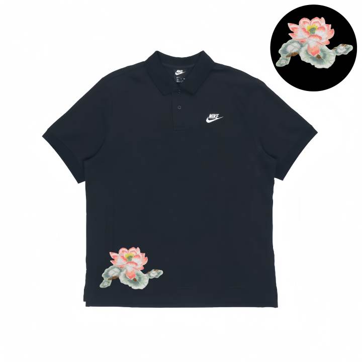 Nike Nike Polo Shirts Unisex Black Polo Collar Moderate