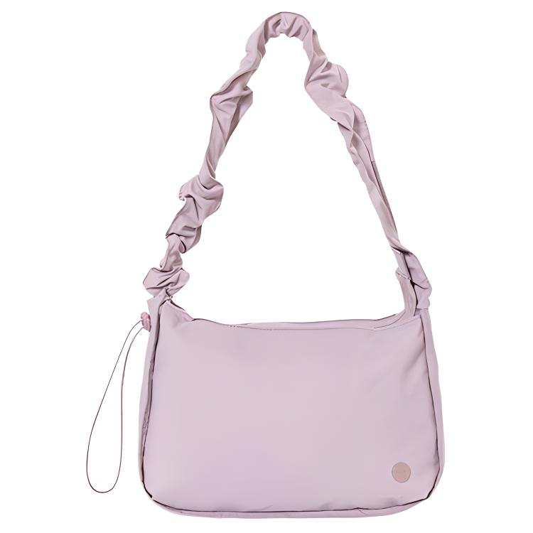 ANTA Cloud Bag Anta Variety Training Collection Polyamide Shoulder Bag, Crossbody Bag Mini Women's Lotus Gauze Pink