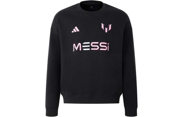 Adidas Adidas Messi Crew Swt Sweatshirt Men's Black