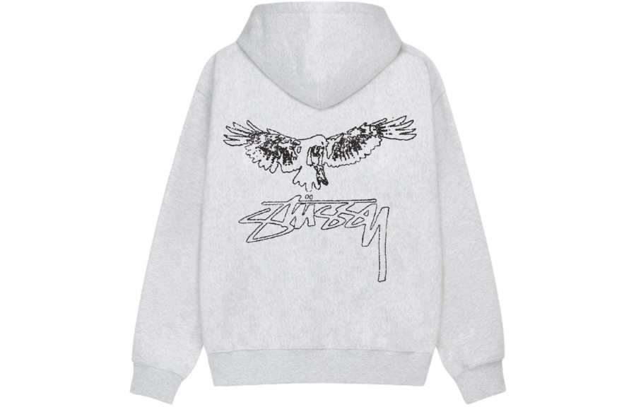 Stussy SS24 Sweatshirts Unisex Hooded Moderate Regular