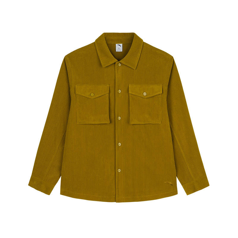 ANTA SUPERSTORE CHAOJIANTA Shirt Men's Autumn Harvest Yellow