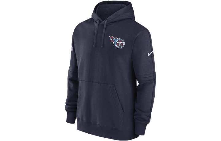 Nike Nike Sweatshirts Men's Blue Hooded Moderate Regular