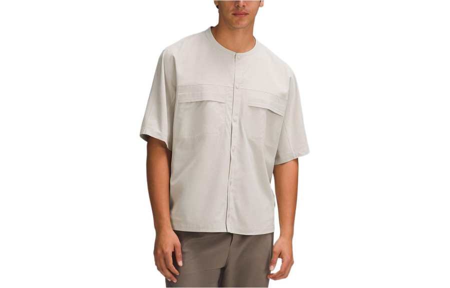 Lululemon WovenAir™ Shirts Men's Pointed Collar Moderate Workwear