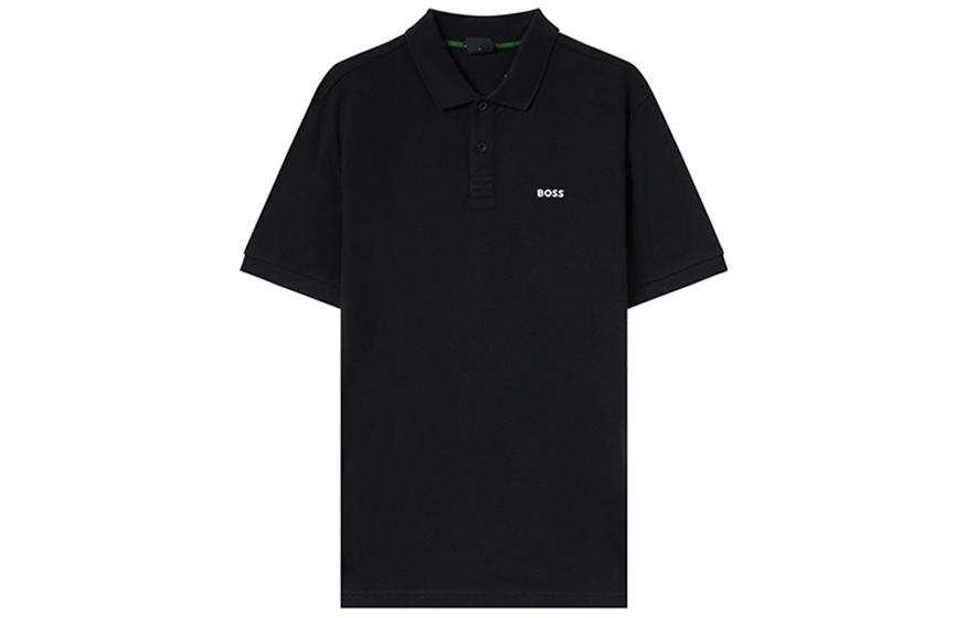 HUGO BOSS Lapel Short Sleeved Polo Shirt Men's