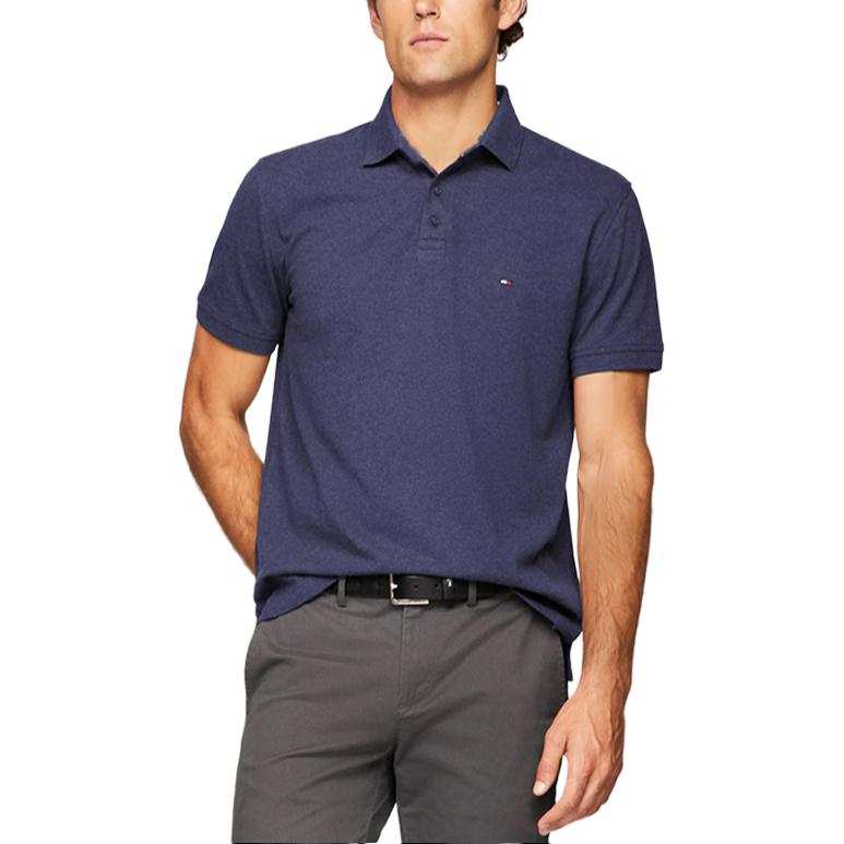 Tommy Hilfiger Polo Shirt Men's Dark Blue