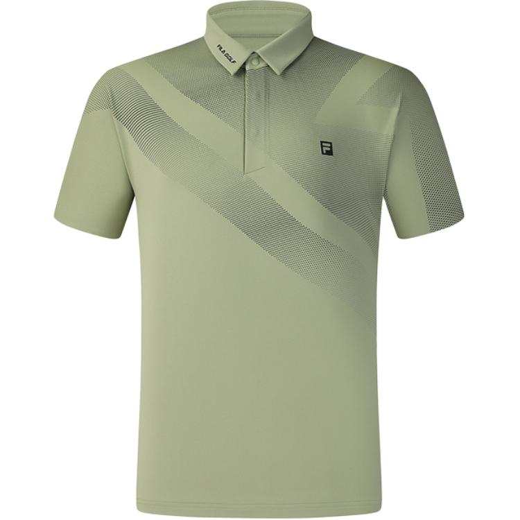 FILA Golf Polo Shirt Men's Water Parsnip Green