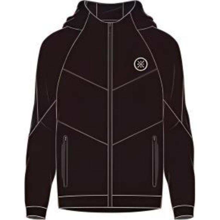 Li-Ning Li Ning Sweatshirts Men's Black Hooded Moderate Cardigan