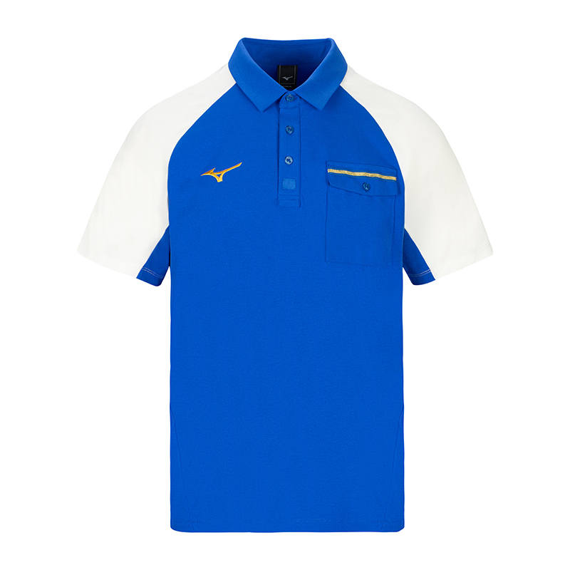 Mizuno Mizuno Polo Shirt Unisex Cobalt Blue