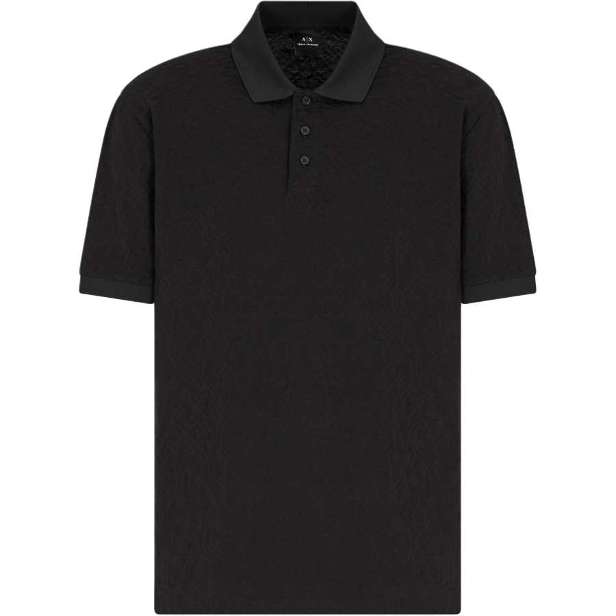 ARMANI EXCHANGE ARMANI EXCHANGEAE SS25 Polo Shirt Men's Black