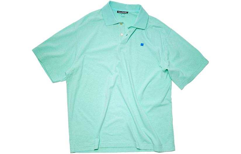 Acne Studios Acne Studios Polo Shirt Unisex Sea Bubble Green