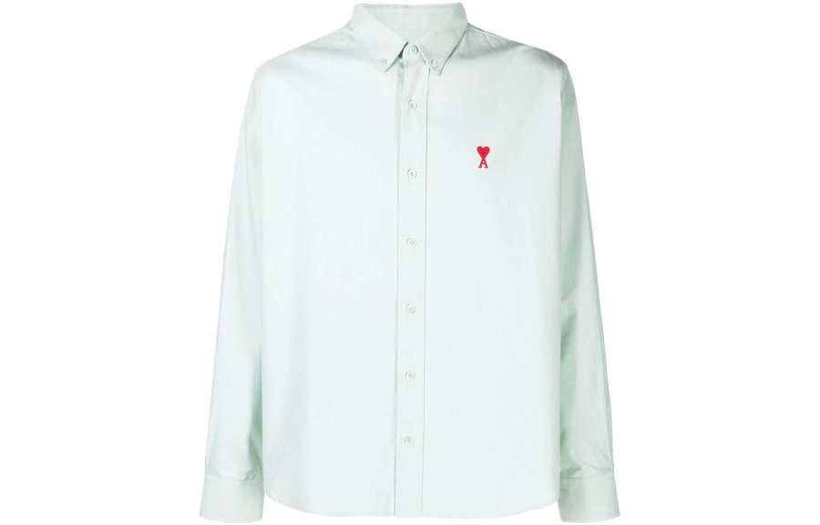 AMIPARIS SS22 Shirt Men's Light Green