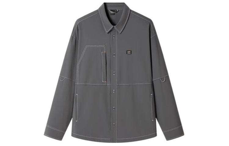 TOREAD Shirts Men's Dark Gray Lapel Moderate Other