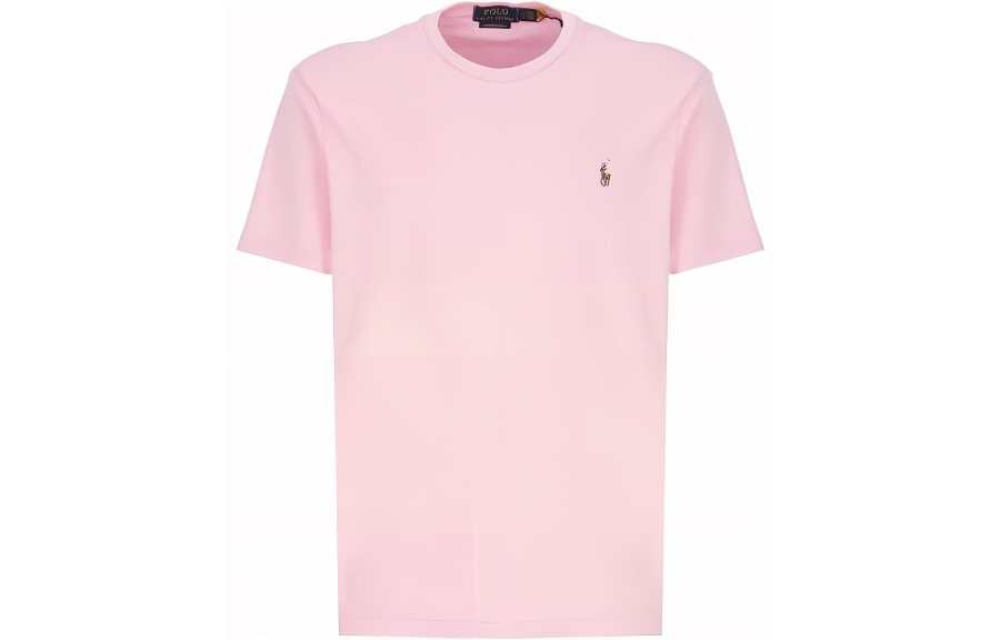 Polo Ralph Lauren SS23 Polo Shirt Custom Slim Fit Men's Light Pink
