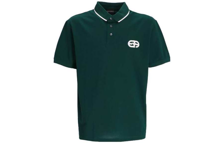 EMPORIO ARMANI FW22 Polo Shirt Men's Green