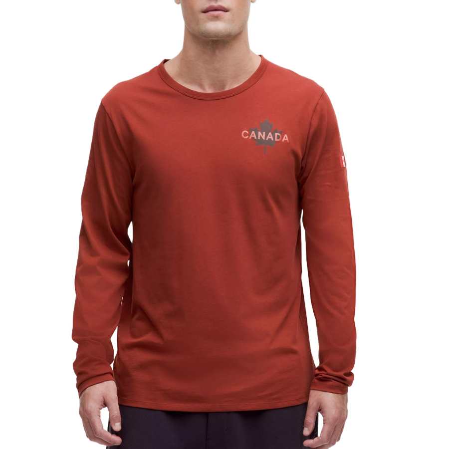 Lululemon Team Canada Cotton Jersey Graphic Shirt CPC Shirt Men's