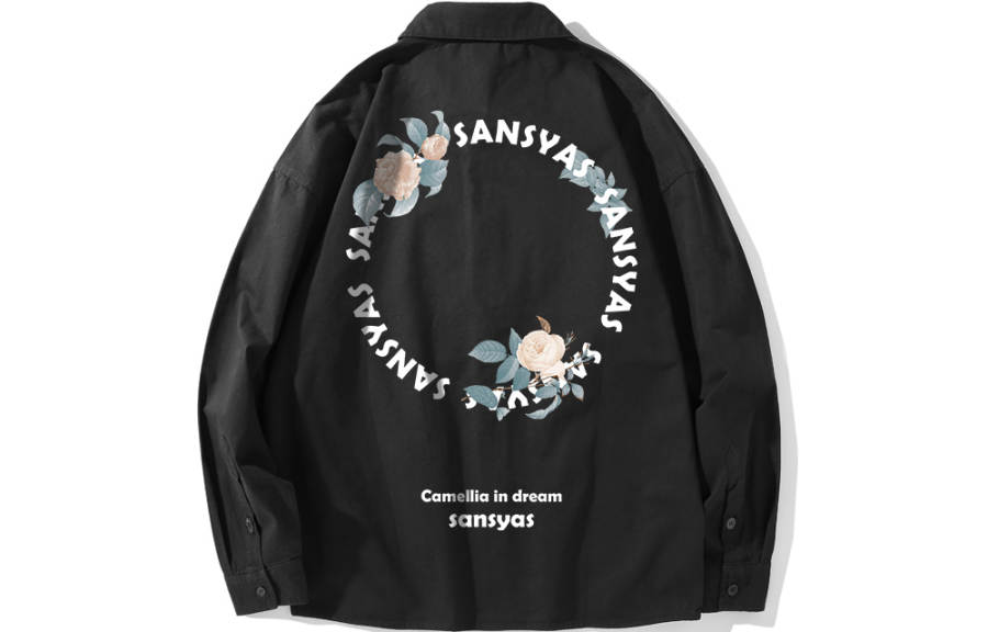 SANSYAS SANSYAS Shirts Unisex Lapel Moderate Other