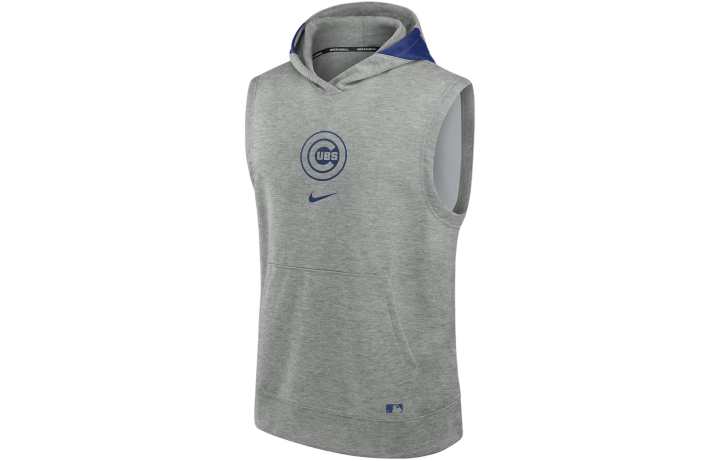 Nike Nike MLB Collaboration Chicago Cubs Authentic Series Sweatshirt Chicago Cubs Men's Gray