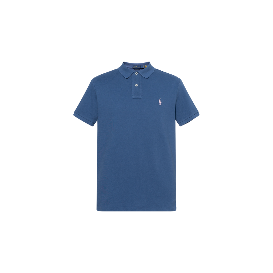 Polo Ralph Lauren SS23 Polo Shirt Custom Slim Fit Men's Royal Blue
