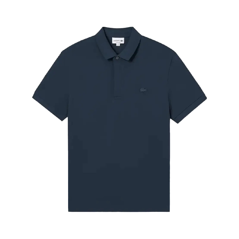 LACOSTE SS25 Polo Shirt Men's Gray Blue