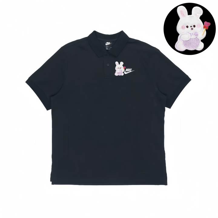 Nike Nike Polo Shirts Unisex Black Polo Collar Moderate