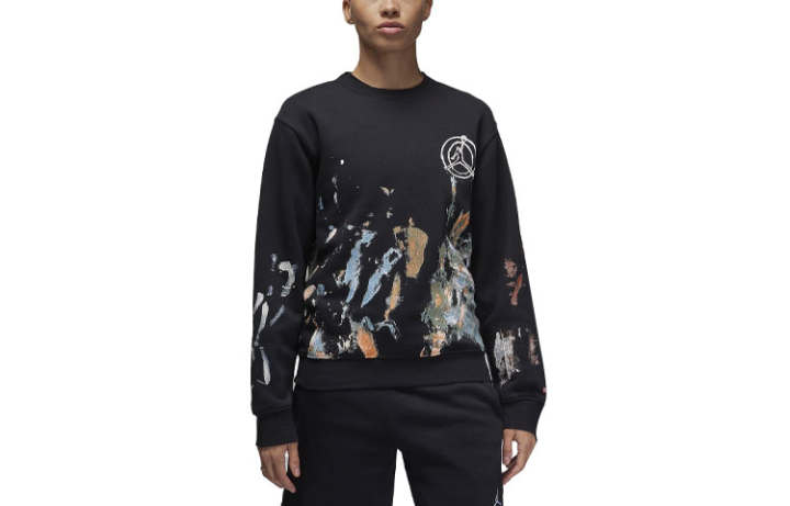 Jordan Jordan Sweatshirts Unisex Black Crew Neck Moderate Regular