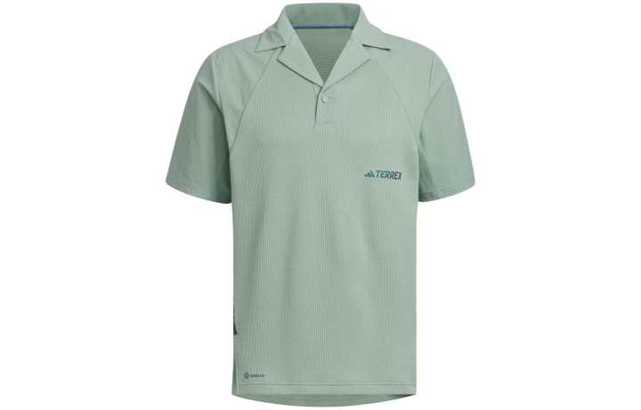 Adidas Adidas Polo Shirt Men's Silver Green