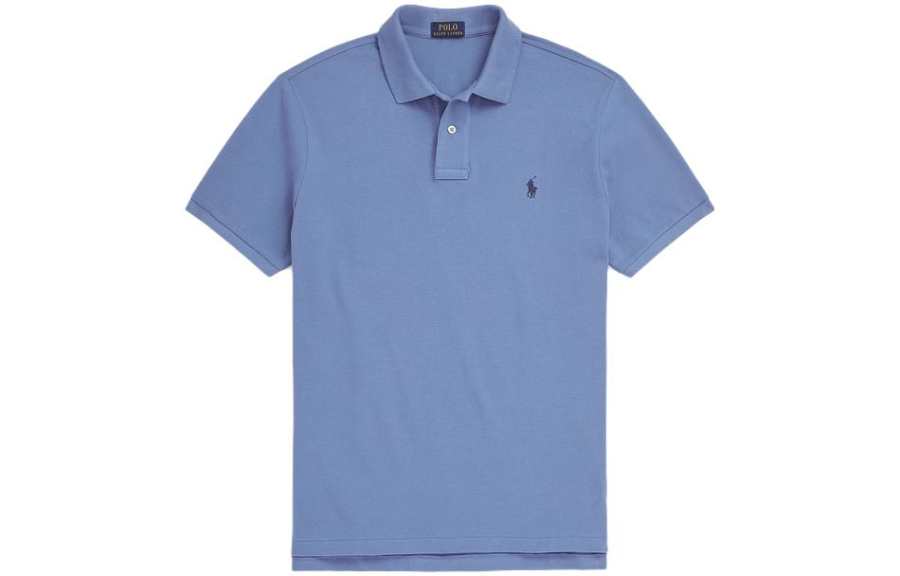 Polo Ralph Lauren FW23 Polo Shirt Custom Slim Fit Men's Blue