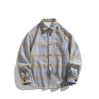 KOKO BASE Shirts Unisex Lapel Thickened And Fleece Lined Other