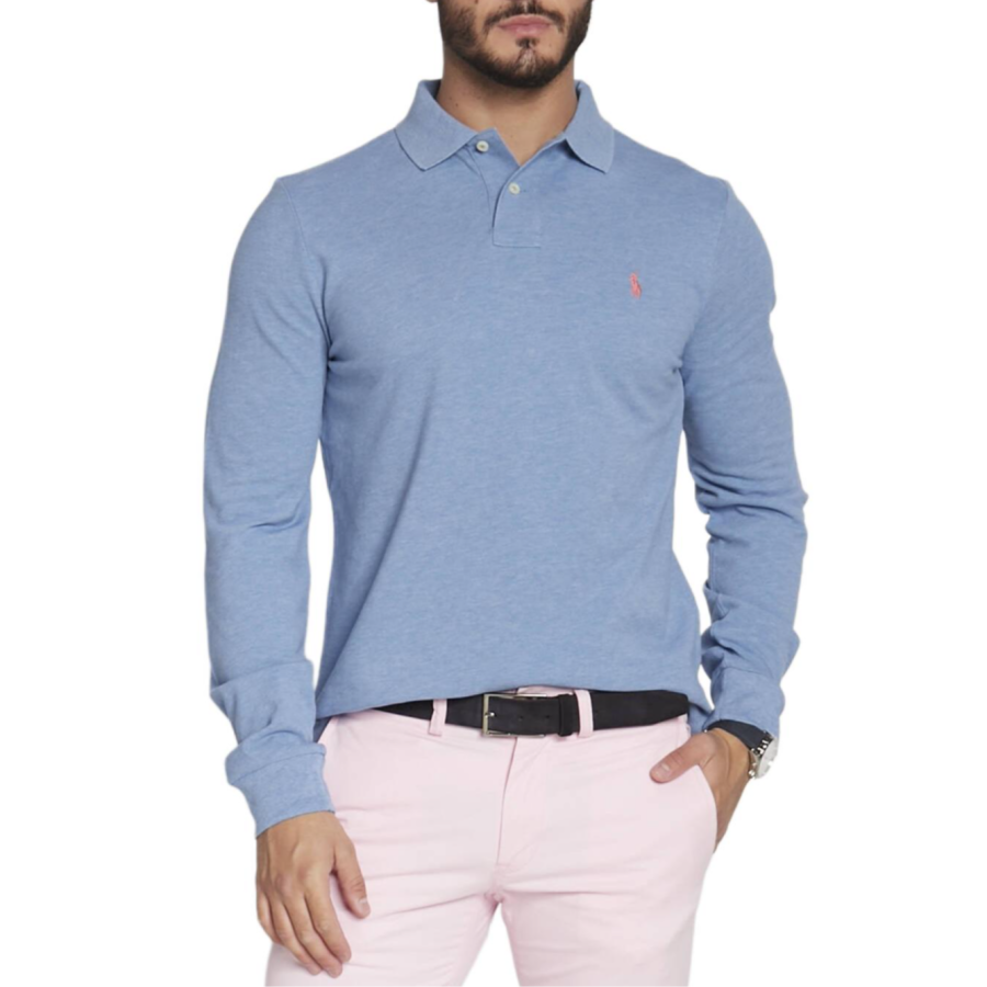 Polo Ralph Lauren FW23 Polo Shirt Men's Light Blue