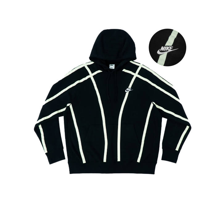 Nike Nike Sweatshirts Unisex Black Hooded Moderate Regular