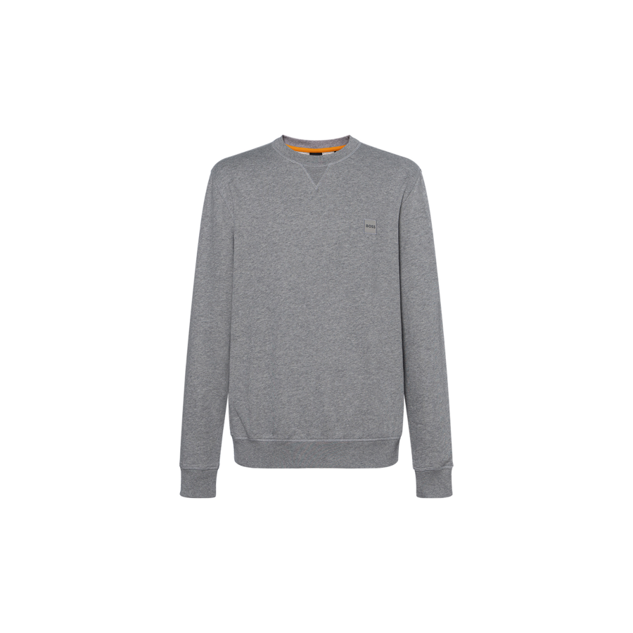HUGO BOSS Boss Logo patch Crew neck Sweatshirt