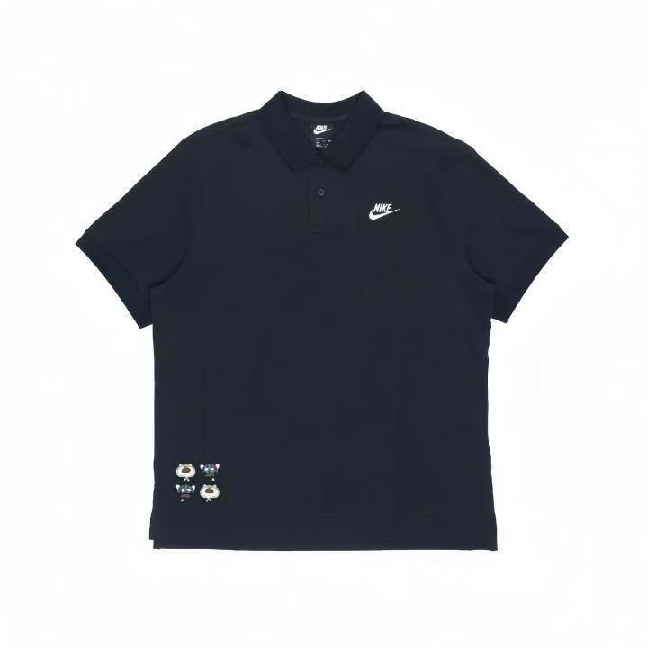 Nike Nike Polo Shirts Unisex Black Polo Collar Moderate