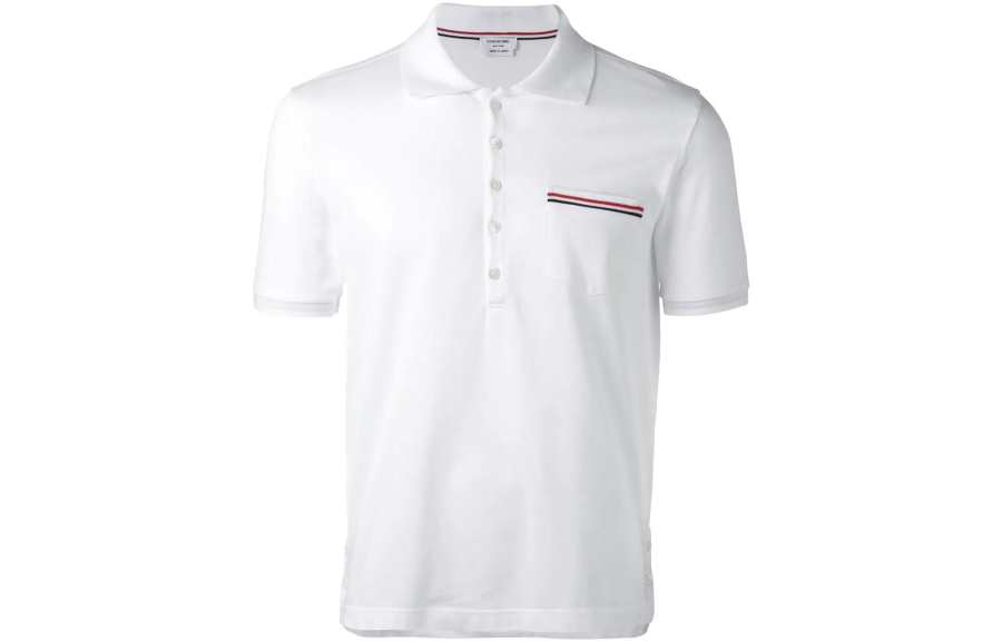 THOM BROWNE THOM BROWNE· Polo Shirt Men's White