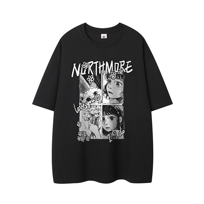 NORTHMORE T Shirts Unisex Crew Neck Moderate