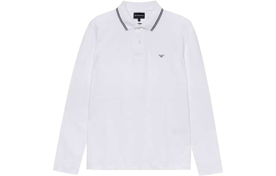 EMPORIO ARMANI Logo Print Polo Shirt