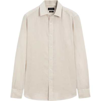 Massimo Dutti Shirt Men's Beige