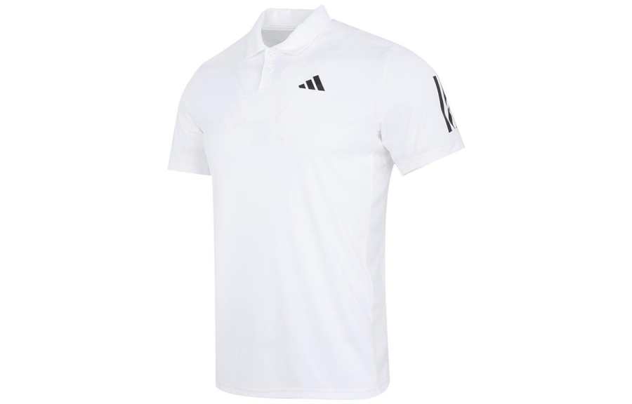 Adidas Adidas 3 Stripes Polo Shirt Men's White