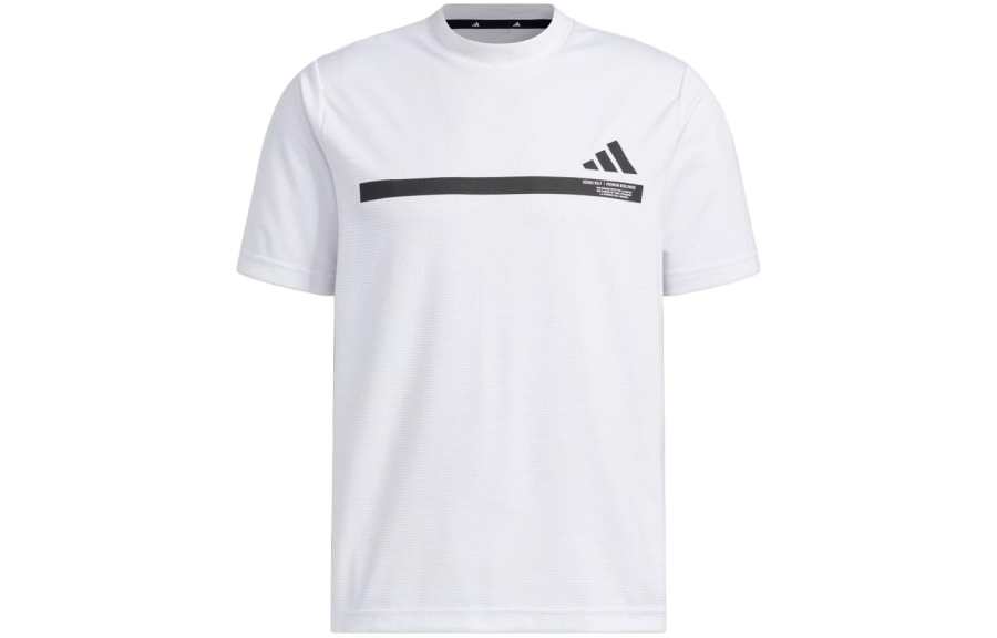 Adidas Adidas Shirts Men's White Crew Neck Moderate Other