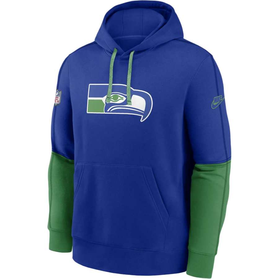 Nike Nike Seattle Seahawks Logo Team Issue Club Men's Nike Nfl Pullover Hoodie